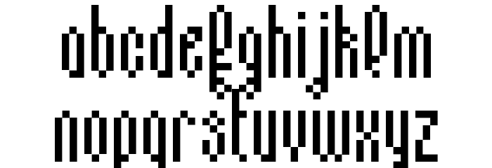 VIET MAP LOVE Font LOWERCASE