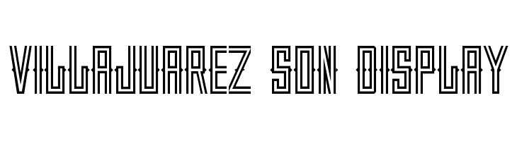 VILLAJUAREZ SON DISPLAY  Fuentes Gratis Descargar