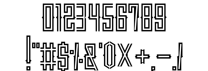 VILLAJUAREZ SON DISPLAY Font OTHER CHARS