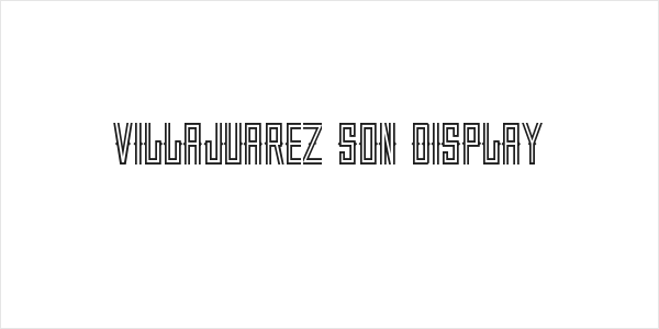 VILLAJUAREZ SON DISPLAY Logo