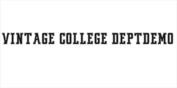 VINTAGE COLLEGE DEPT_DEMO_outli Logo