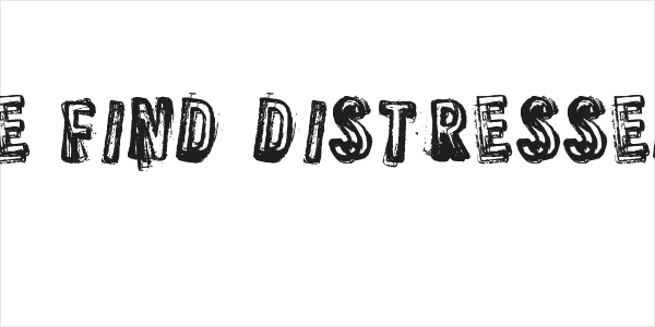 VINTAGE FIND DISTRESSED Bold Logo