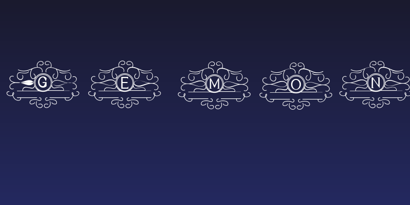 VINTAGE MONOGRAM Social Header