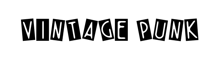 VINTAGE PUNK  नि: शुल्क फ़ॉन्ट्स डाउनलोड