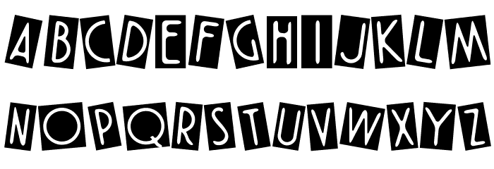 VINTAGE PUNK Font LOWERCASE