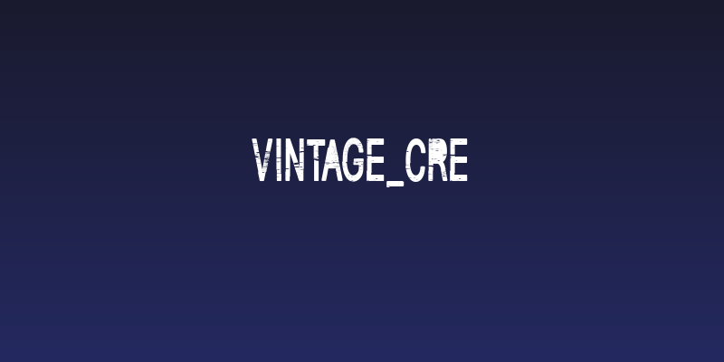 VINTAGE_CRE Social Header