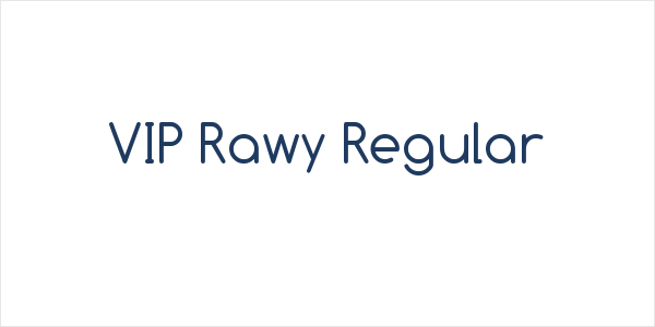 VIP Rawy Regular Logo