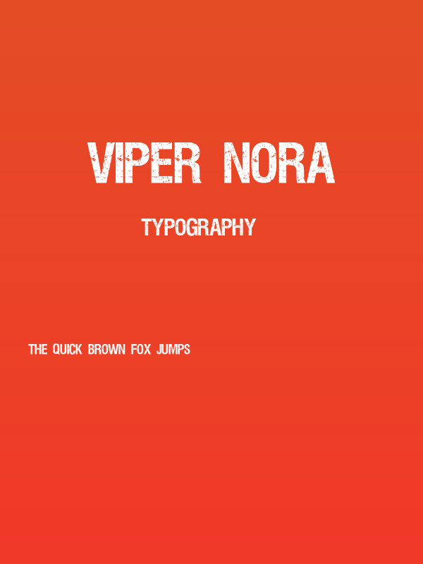 VIPER NORA Poster