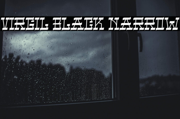 VIRGIL BLACK NARROW Example 2