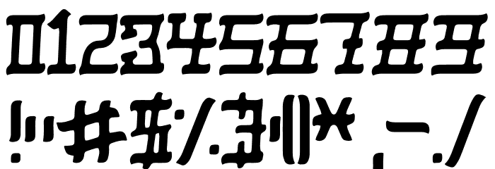 VIRGIL BLACK Soft Font OTHER CHARS