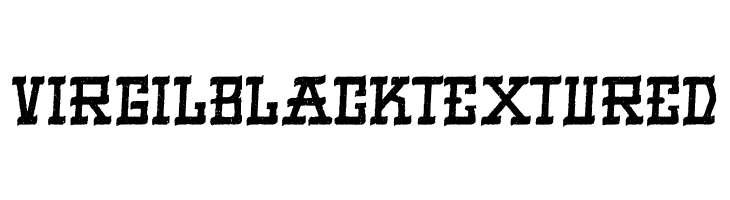VIRGIL BLACK TEXTURED  baixar fontes gratis