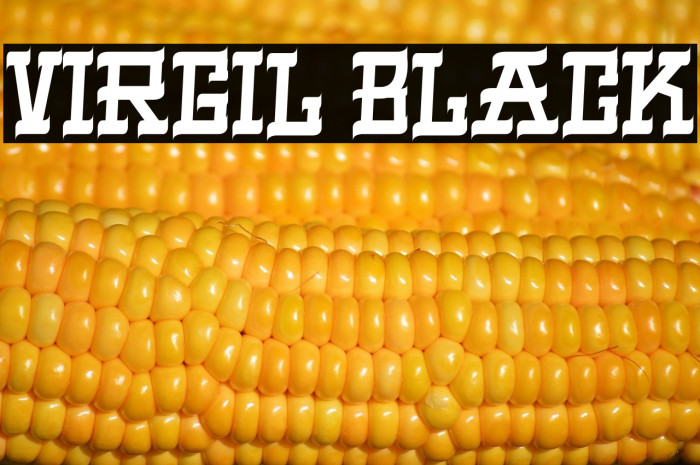 VIRGIL BLACK Example 3