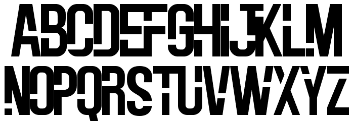 VIRTUALITY DEMO Font LOWERCASE