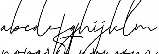 Via Abigail Demo Font LOWERCASE