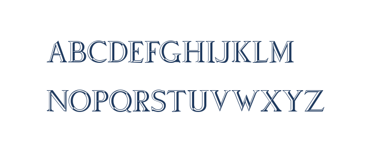 Via Appia Regular Lowercase