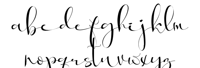 Via Vallen Font LOWERCASE