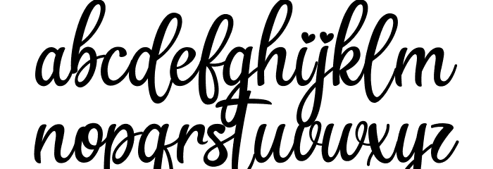 Via Vallens Font LOWERCASE