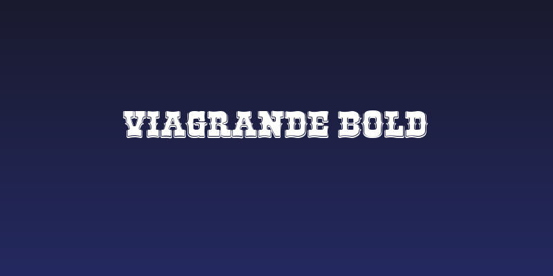 ViaGrande Bold Social Header
