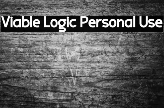 Viable Logic Personal Use Fuentes examples
