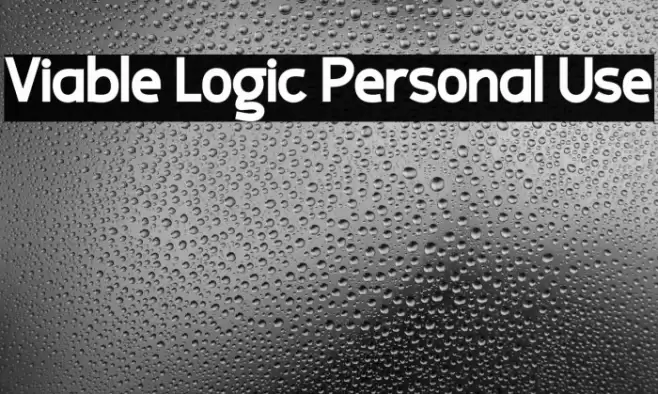 Viable Logic Personal Use Fuentes examples