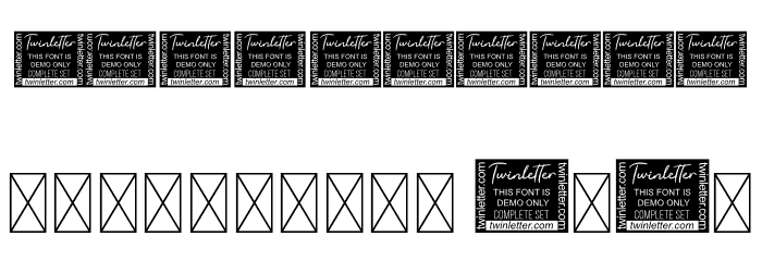 Viable Logic Thin Personal Use Font OTHER CHARS