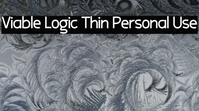 Viable Logic Thin Personal Use Example 1