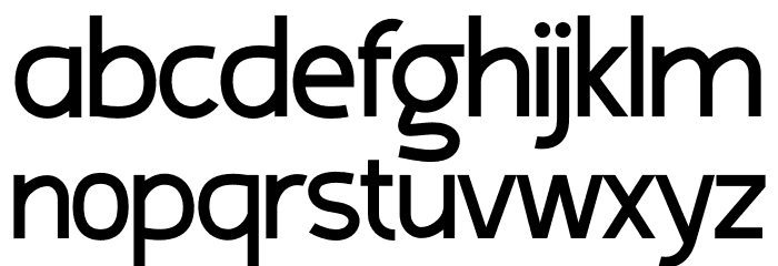 Viable Logic Thin Personal Use Font LOWERCASE