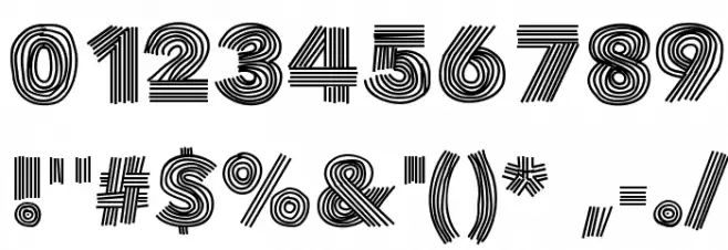 Vibe Font OTHER CHARS