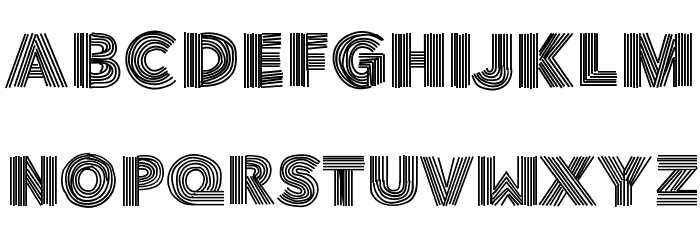 Vibe Font LOWERCASE