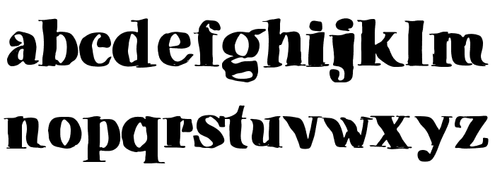 Vibers Font LOWERCASE