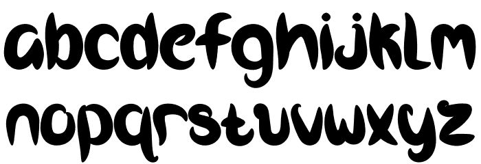 Vibes On Monday Font LOWERCASE