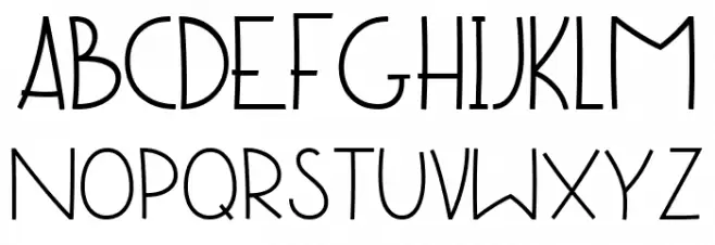 Vibes Regular フォント 大文字