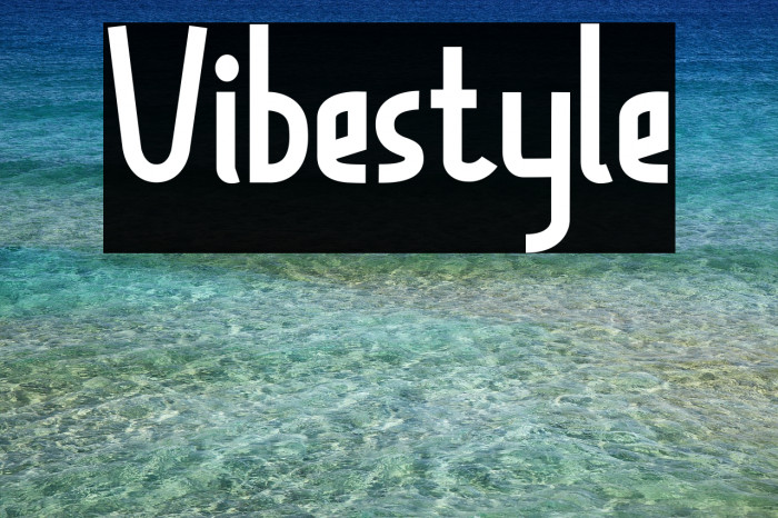 Vibestyle Font examples