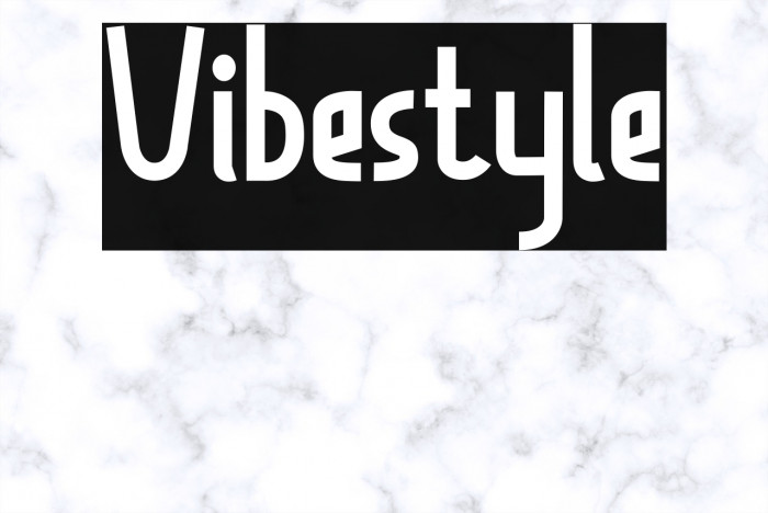 Vibestyle Font examples