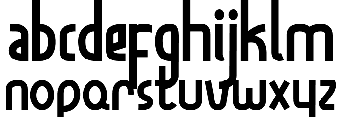 Vibestyle Font LOWERCASE