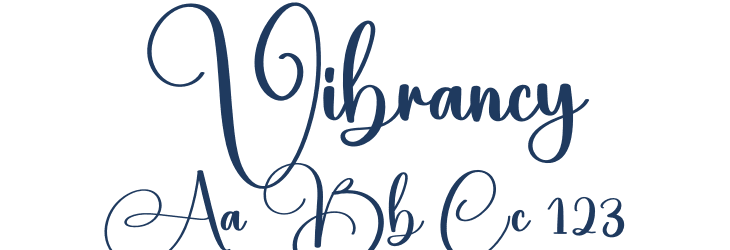 Vibrancy Font Preview