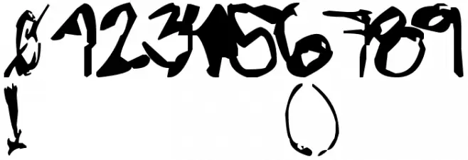 VibratteLetters! Font OTHER CHARS