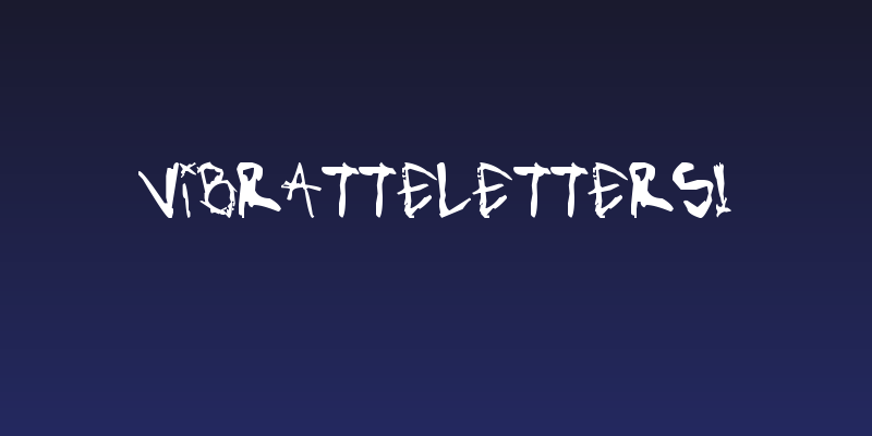 VibratteLetters! Social Header