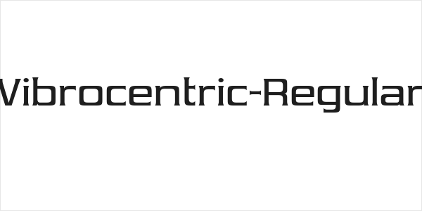 Vibrocentric-Regular Logo