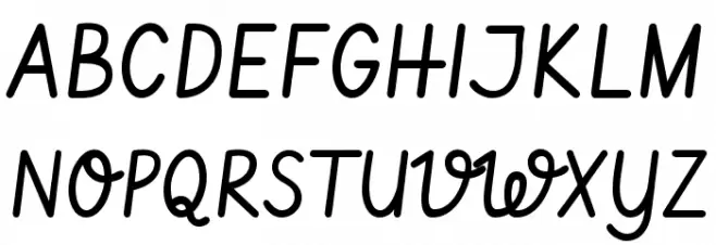 Vibur Schriftart Groß