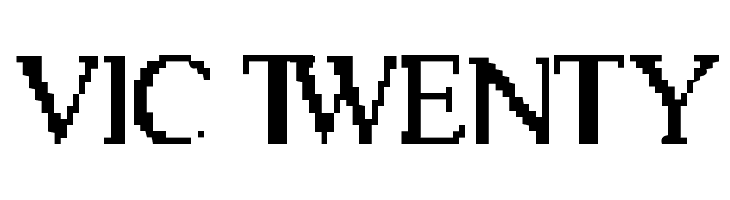 Vic Twenty Font