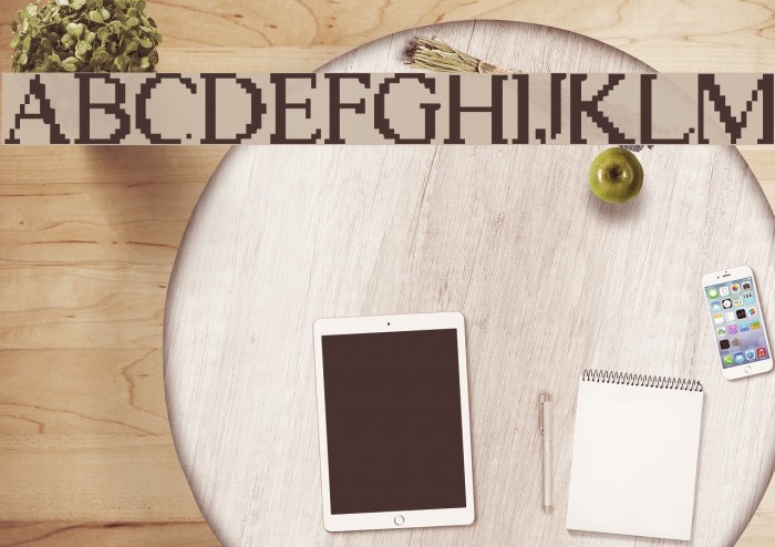 Vic Twenty Font examples
