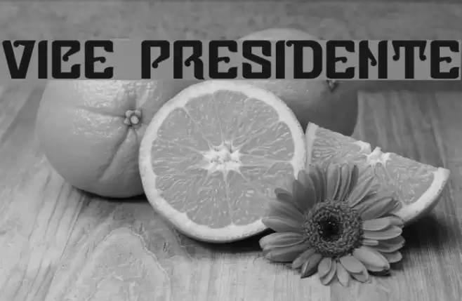 Vice Presidente خط examples