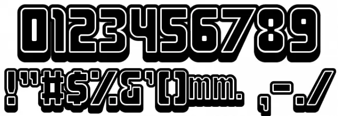 Vice Squad Font OTHER CHARS