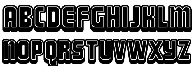 Vice Squad Schriftart Groß