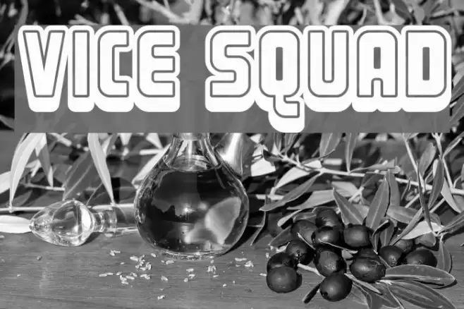 Vice Squad Font examples