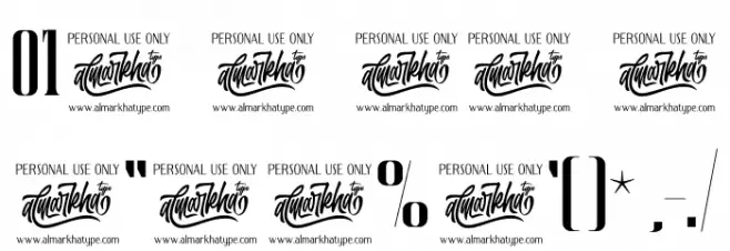 Vicenza Font OTHER CHARS