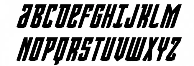 Viceroy of Deacons Bold Italic Schriftart Groß