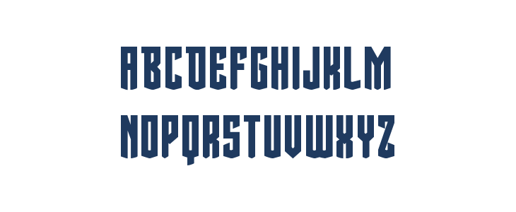 Viceroy of Deacons Bold Lowercase