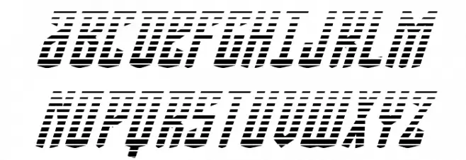 Viceroy of Deacons Gradient Italic Fonte MAIÚSCULAS